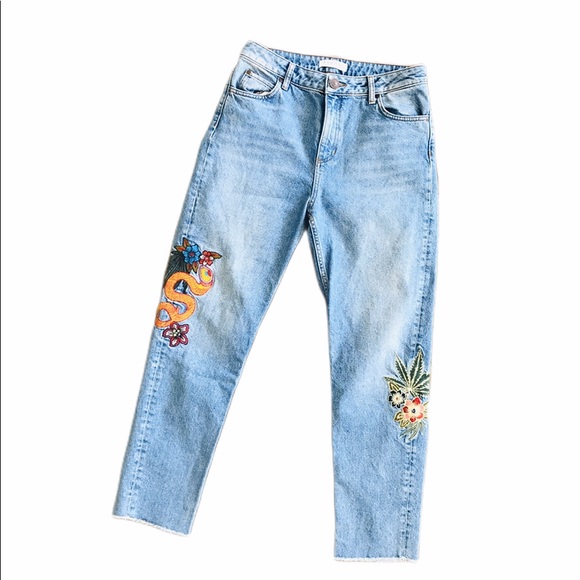 sandro mom jeans